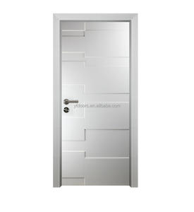 批发现代风格圭亚那苏里南巴西巴拉圭拉普尔塔别墅主入口室内防风木门 - Product Image 1