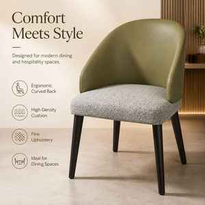 Sillas y Mesas para Restaurante, Juego de Sillas de Comedor con Patas de Madera Maciza para Salón de Té, Panaderí<span class=keywords><strong>a</strong></span>, Charcuterí<span class=keywords><strong>a</strong></span>, Pastelerí<span class=keywords><strong>a</strong></span> y Cafeterí<span class=keywords><strong>a</strong></span> de Jardín - Product Image 4