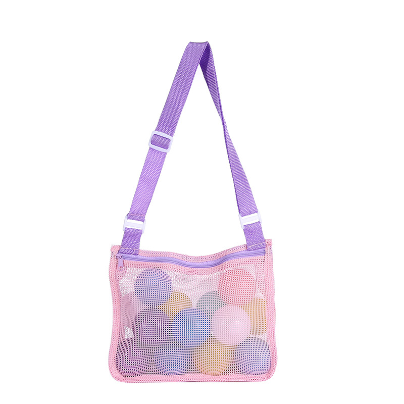 Sac à bandoulière unique rose violet avec 20 _ 24cm