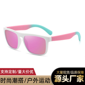 Gafas de Sol Polarizadas Unisex, Montura de PC, Lentes TAC, UV400, para Deportes al Aire Libre, Conducir, Pesca, Color Negro - Product Image 5