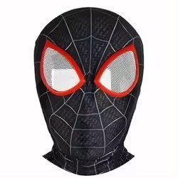 Masque de Cosplay <span class=keywords><strong>Spiderman</strong></span> De Luxe pour Adulte, Avec Visière en Polyester Respirant pour Fêtes d'Halloween et Accessoires - Product Image 3