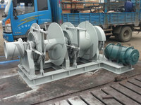 Treuil à câble en acier électrique à traction horizontale robuste 20t 30t