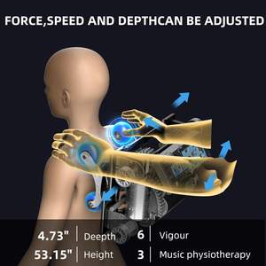 Yijie Individuelles Logo OEM Körpermassagegerät Luxuriöser SL-Track Relaxsessel Spa Ganzkörperpflege Zero-Gravity-Massagesessel <span class=keywords><strong>CE</strong></span> CB - Product Image 4