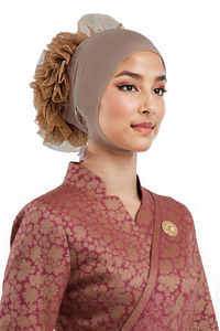 Fornitore Malese Harga Kilang Inner Cap9 Anak Tudung <span class=keywords><strong>Tak</strong></span> Sakit Telinga Bertali Beropol Muat S-XL Reliable Supply Partner - Product Image 5