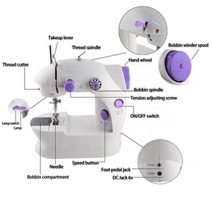 Usage domestique Portable Ménage Électrique Mini <span class=keywords><strong>Machine</strong></span> À <span class=keywords><strong>Coudre</strong></span> Réglage De La Vitesse Enfants Enfant DIY Jouet <span class=keywords><strong>Machine</strong></span> À <span class=keywords><strong>Coudre</strong></span> - Product Image 6
