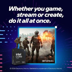 Core Ultra 5 Processor 250kf Plus 18 Cores (6 P-cores + 12 E-cores) up to 5.3 Ghz for Demanding <b>Gaming</b> and Creator <b>Box</b> Pack 18- - Product Image 5