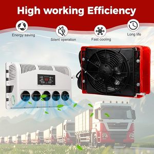 Aire Acondicionado TELCOOL de 12V CC Tipo Split para Camiones, Autocaravanas, Vehículos Agrícolas, Remolques, Excavadoras, Furgonetas, Repuesto/Reparación - Product Image 4