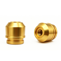 Pièces usinées CNC en aluminium sur mesure, composants en laiton C360 sur mesure, éléments métalliques conducteurs adaptés, accessoire anodisé personnalisé