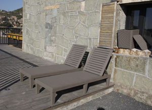 Mobilier d'extérieur de style moderne mobilier de piscine et de plage parasol chaises longues mobilier d'hôtel - Product Image 2