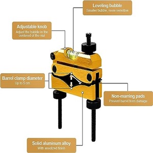היקף החלקה ערכה פרופיל גבוה פליז אלומיניום מתכווננת היקף בועה אלומיניום מתכווננת - Product Image 4
