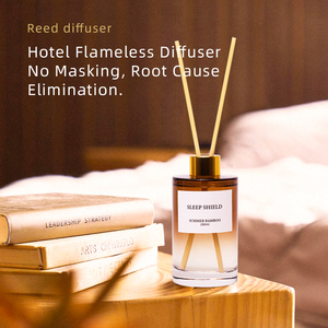 Diffuseur de parfum botanique 200 ml, longue durée 8-12 semaines, 5 senteurs, parfum d'ambiance pour hôtel et maison, éliminateur d'odeurs - Product Image 2