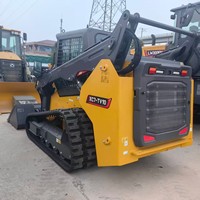 Exportbereiter TV10 4,75T 0,47m³ Mini-Raupenlader für Landschaftsbau-Mulchverteilung und Gartenboden-Transport auf Baustellen