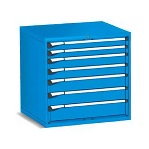 Fami <b>Tool</b> Cabinet With 7 <b>Drawers</b> 867X726X850 Mm Pure White Ral9010 For Workshop Storage - Product Image 2