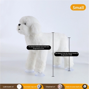 Venta al por mayor Teddy <span class=keywords><strong>Dog</strong></span> juguete de silicona dibujos animados Sexy Humping apareamiento Animal perro mascota juguete sexual para perro - Product Image 6