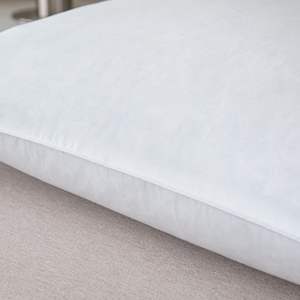 <span class=keywords><strong>Oreiller</strong></span> de luxe pour lit queen size, en duvet de canard, avec housse en <span class=keywords><strong>percale</strong></span> biologique, pour un sommeil confortable, collection hôtel Marine - Product Image 4