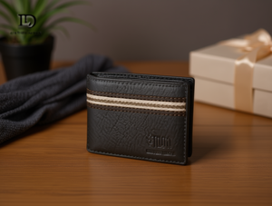 Portafoglio da uomo in pelle con incisione, confezione regalo di lusso MHT 100101 - Product Image 2