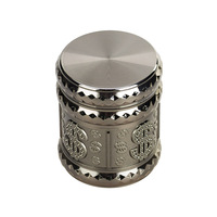 Broyeur manuel à quatre couches de fumée de 44mm Produit chaud Broyeur de cigarettes Accessoires pour fumeurs