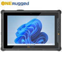 Tableta Robusta ONERugged M20A de 12 Pulgadas, Windows 11, Procesador Intel I5 I7, GPS, NFC, Huella Dactilar, 5G, RJ45, IP65, Resistente al Agua, MIL-STD-810H