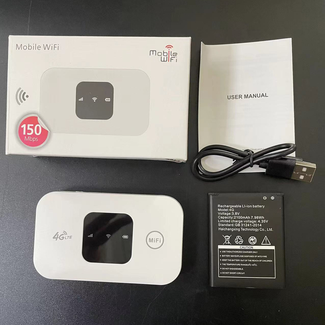Sunsoont Mobile Hotspot 4G Router Wifi Mobile MiFis 4G Hotspot 4G LTE Wireless Pocket Router