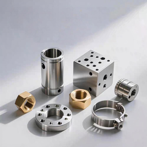 Shenzhen Fabricante Personalizado CNC Usinagem Fresagem Torneamento Peças Alumínio Aço Inoxidável Superfície Polida ISO9001 - Product Image 4