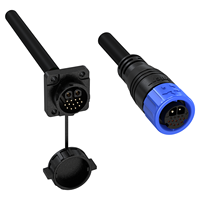 Connecteur de charge circulaire 8P 30A+5A pour vélos et trottinettes électriques, 8 contacts pour remplacement de chargeurs de véhicules électriques
