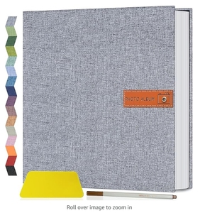 Popotop <span class=keywords><strong>Photo</strong></span> <span class=keywords><strong>Album</strong></span> Auto-Adhésif Scrapbook <span class=keywords><strong>Album</strong></span> pour 4x6 5x7 8x10 Photos Cadeaux D'anniversaire pour Femmes Mariage Bébé Famille <span class=keywords><strong>Voyage</strong></span> - Product Image 1