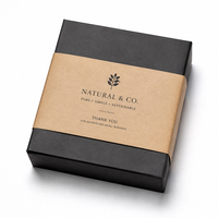 XJY, venta al por mayor, logotipo personalizado, respetuoso con el medio ambiente, papel Kraft impreso único, banda para el vientre, cajón, libro de lujo, caja de regalo, funda