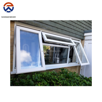 Fenêtres à auvent en PVC à profilés UPVC, écoénergétiques, directement de l'usine, pour la construction résidentielle