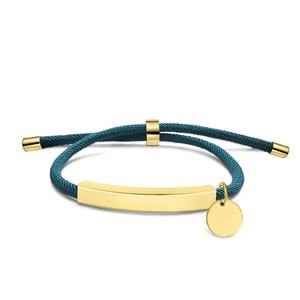 Bracelets de couple à la mode, logos gravés personnalisés en cadeau, bracelets en acier inoxydable de différentes couleurs - Product Image 2