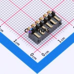 GT-BTP25006-0550A-010A Blade/Spring Contact Battery Connector SMD,P=2.5mm Connector Spring Contact Type 2.5mm 6P Vertical Mount - Product Image 2