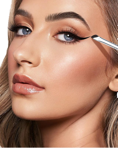 Vente en gros, <span class=keywords><strong>pinceau</strong></span> eye-liner coudé multi-usages, <span class=keywords><strong>pinceau</strong></span> <span class=keywords><strong>biseauté</strong></span> ultra-fin pour les paupières, <span class=keywords><strong>pinceau</strong></span> de maquillage en fibres synthétiques - Product Image 3