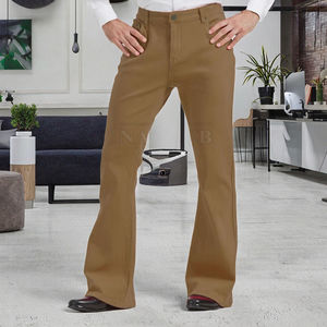 Pantalones Casuales de Pierna Recta para Hombre, al por Mayor, Nuevos, de Alta Calidad, 100% Algodón, Estilo Urbano, Ligeros, Modelo 2026 - Product Image 3