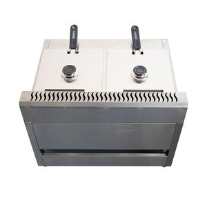 <span class=keywords><strong>Friteuse</strong></span> à <span class=keywords><strong>gaz</strong></span> à double cylindre en acier inoxydable 8L * 2 <span class=keywords><strong>Friteuse</strong></span> à <span class=keywords><strong>gaz</strong></span> d'<span class=keywords><strong>occasion</strong></span> Panier à friture pour restaurant à domicile à usage français - Product Image 6