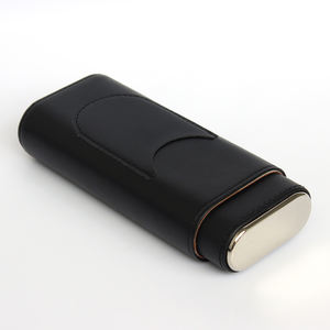 Hecho a medida en China para la caja de cigarros de viaje de cuero Boveda Estilo de diseño clásico para humidores de tabaco de moda - Product Image 6