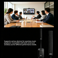SODLK SK01 Altavoz Profesional de 1000W, Altavoz Inalámbrico de 12 Pulgadas, Sistema de Altavoces Activos para DJ y Escenarios