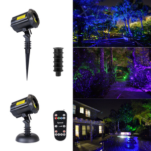 ไฟคริสต์มาสกลางแจ้งแบบฮาเร็ม, โคมไฟเลเซอร์หิ่งห้อย RGB ดวงดาวโปรเจคเตอร์ตกแต่งสวนโคมไฟสนามหญ้า - Product Image 3