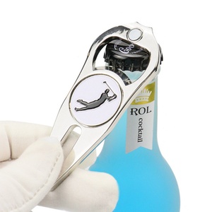 Marcadores de bola de golf de calidad, en blanco, para torneo, con clips de zinc, de resina martillada, para mujer, con marcador de bola de golf en blanco - Product Image 6