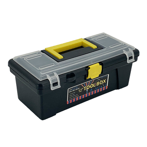 U-WORTHY U-LJ-12 12 Inch Lightweight Durable Portable <strong>Tool</strong> <strong>Box</strong> <strong>Storage</strong> for Woodworker Electrician Home Hardware Parts Case - Product Image 2