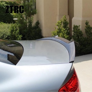 For B8 M4 Style Real Carbon Fiber Material <b>Rear</b> <b>Spoiler</b> Trunk Wing 2008-2011 - Product Image 2
