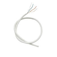 Cable de Red Cat5e de Primera Calidad con Transmisión Estable, Codificación por Colores, Par Interno, para Renovación de Redes en Campus Escolares