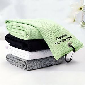Serviette de sport légère et douce en microfibre, personnalisable, à séchage rapide, super absorbante, avec logo imprimé, pour la gym, les sports et l'exercice - Product Image 1