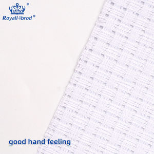 Hot Sale 6CT Branco 100% Algodão Ponto Cruz Tecido Bordado Handmade Pano para Bordados Técnica Tecida para Meninas - Product Image 5