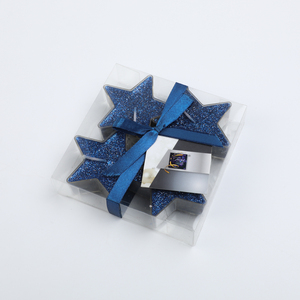 批发廉价定制石蜡手工星形茶蜡香薰蜡烛，用于家居空气清新和装饰 - Product Image 4