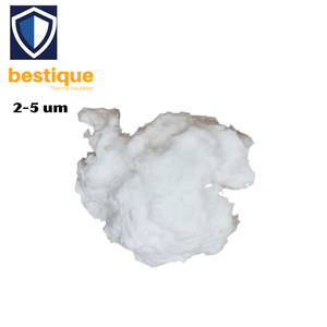 Cotone Ceramico Ignifugo ad Alta Resistenza alle Temperature, Fibra Ceramica ad Alta Purezza 1260 1600 per Isolamento Forni - Product Image 1