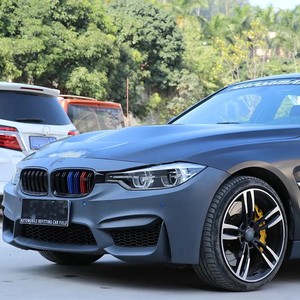 Pour <span class=keywords><strong>BMW</strong></span> Série <span class=keywords><strong>3</strong></span> F30 F35 <span class=keywords><strong>320i</strong></span> 328i 335i mise à niveau M3 kit carrosserie Grilles garde-boue jupe latérale pare-chocs arrière diffuseur f30 bodykit - Product Image 6
