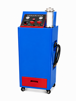 Amsxzo HY-2001 Machine de rinçage du système de lubrification moteur, nettoyage dynamique et statique double, filtre 3m, équipement d'huile automobile DC12V en fer