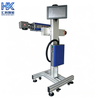 Machine de codage laser CO2 haute vitesse, graveur CNC haute productivité, compatible DXF pour le marquage de la date sur les tuyaux d'eau en plastique