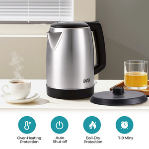 กาต้มน้ำไฟฟ้าวินนิ่งสตาร์ 1.8 ลิตร สแตนเลสสตีล ป้องกันการต้มแห้ง - Product Image 2