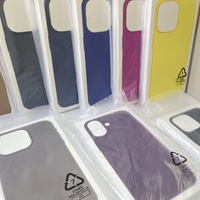 Coque de téléphone en silicone liquide 1:1 pour Apple, compatible avec les modèles magnétiques iPhone 17, 16, 15, 14 Pro Max, 13, 12