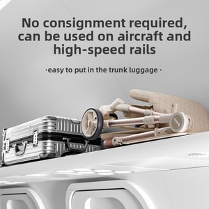 Trọng lượng nhẹ có thể gập lại Xe đẩy em bé du lịch thân thiện với chuyển đổi ngả túi xe đẩy với ô tính năng - Product Image 2